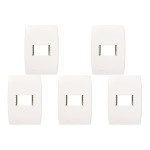 Kit C/5 - Placa Soprano Ilus 4X2 (1 Modulo Horizontal) 5T...