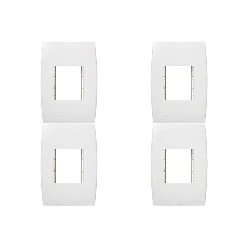Kit C/4 - Placa Soprano Ilus 4X2 (2 Modulos Horizontal) 5...