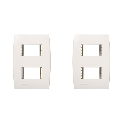 Kit C/2 - Placa Soprano Ilus 4X2 (2 Modulo Distanciada) 5...