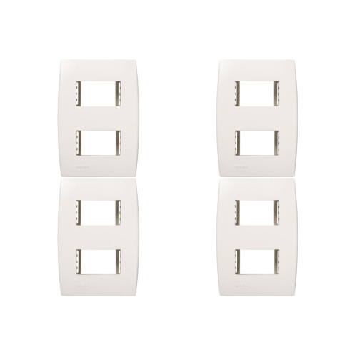 Kit C/4 - Placa Soprano Ilus 4X2 (2 Modulo Distanciada) 5...