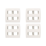 Kit C/4 - Placa Soprano Ilus 4X4 (4 Modulos Horizontal) 5...
