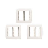 Kit C/3 - Placa Soprano Ilus 4X4 (6 Modulos Horizontal) 5...