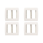Kit C/4 - Placa Soprano Ilus 4X4 (6 Modulos Horizontal) 5...