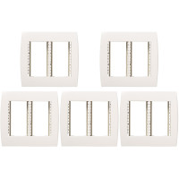 Kit C/5 - Placa Soprano Ilus 4X4 (6 Modulos Horizontal) 5...