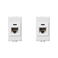 Kit C/2 - Modulo Soprano Ilus (Rj45) 5Tg99002