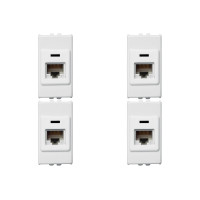 Kit C/4 - Modulo Soprano Ilus (Rj45) 5Tg99002