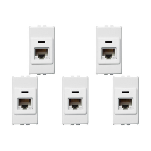 Kit C/5 - Modulo Soprano Ilus (Rj45) 5Tg99002
