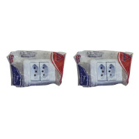 Kit C/2 - Sistema Perlex Branca (2 Tomadas 20/20A) 3015/15Br