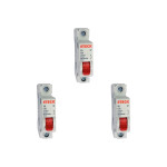 Kit C/3 - Disjuntor Steck Din Unipolar 20A Sd61 C Sdd61C20