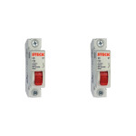 Kit C/2 - Disjuntor Steck Din Unipolar 25A Sd61 C Sdd61C25