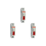 Kit C/3 - Disjuntor Steck Din Unipolar 25A Sd61 C Sdd61C25