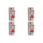 Kit C/4 - Disjuntor Steck Din Unipolar125A Sd1 C Sdd1C125
