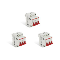 Kit C/3 - Disjuntor Steck Din Tripolar 32A Sd63 C Sdd63C32