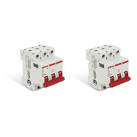 Kit C/2 - Disjuntor Steck Din Tripolar 70A Sd63 C Sd63C70