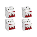 Kit C/4 - Disjuntor Steck Din Tripolar125A Sd3 C Sdd3C125
