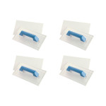 Kit C/4 - Desempenadeira Pvc Roma 14X27 Grafiato Lisa 5 90L