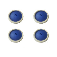 Kit C/4 - Roda Para Carrinho Feira Tecido Pc 113