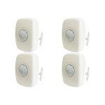 Kit C/4 - Sensor Qualitronix Teto Sobrepor Com Foto Artic...
