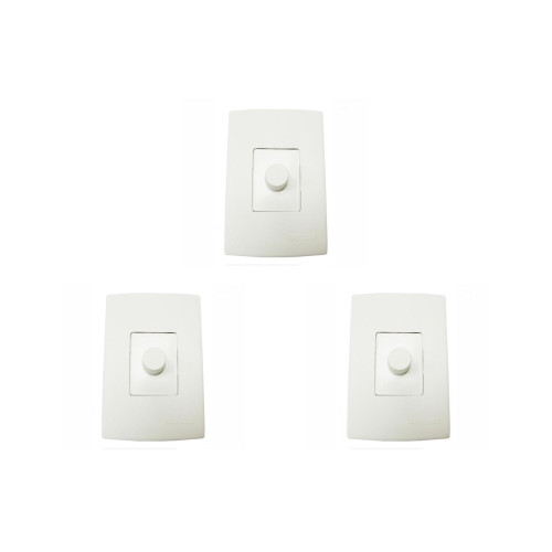 Kit C/3 - Dimmer Rotativo Qualitronix Bivolt Qd32