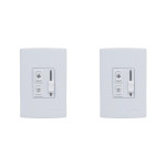 Kit C/2 - Controle Ventilador Qualitronix Luz+Reversor Em...