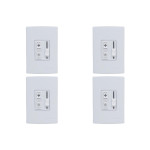 Kit C/4 - Controle Ventilador Qualitronix Luz+Reversor Em...
