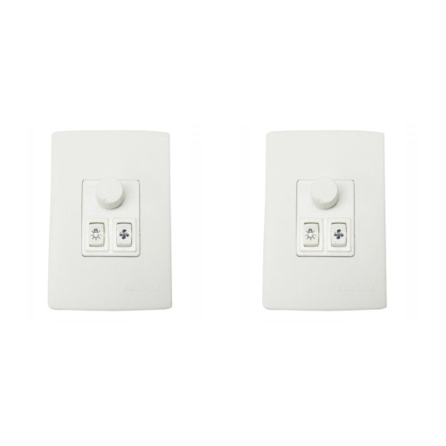 Kit C/2 - Controle Ventilador Qualitronix Luz+Reversor 1L...