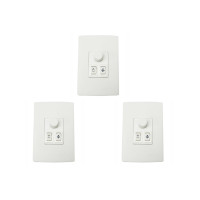 Kit C/3 - Controle Ventilador Qualitronix Luz+Reversor 1L...