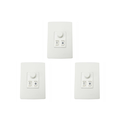 Kit C/3 - Controle Ventilador Qualitronix Luz+Reversor 1L...