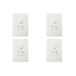 Kit C/4 - Controle Ventilador Qualitronix Luz+Reversor 1L...