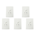 Kit C/5 - Controle Ventilador Qualitronix Luz+Reversor 1L...