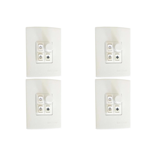 Kit C/4 - Controle Ventilador Qualitronix Luz+Reversor 2L...