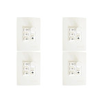 Kit C/4 - Controle Ventilador Qualitronix Luz+Reversor 3L...