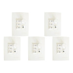 Kit C/5 - Controle Ventilador Qualitronix Luz+Reversor 3L...