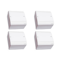 Kit C/4 - Caixa Passagem Pvc Perlex Externa 15X15X08 2904
