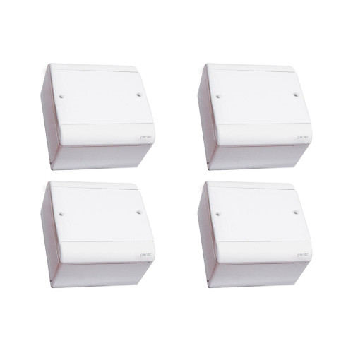 Kit C/4 - Caixa Passagem Pvc Perlex Externa 15X15X08 2904