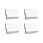 Kit C/4 - Caixa Passagem Pvc Perlex Externa 18X22X08 2908