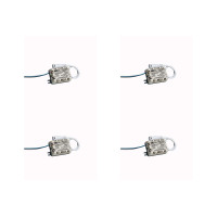 Kit C/4 - Driver Reator Fonte para Led Com Conector 8-25W...