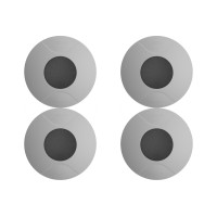 Kit C/4 - Sensor Exatron Teto Embutir/Sobrepor 360O. Apli...