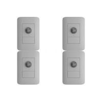 Kit C/4 - Sensor Exatron 4X2 Com Tecla Aplicativo Lesp400...