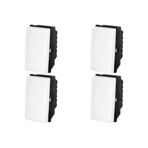 Kit C/4 - Modulo Pial Pop Branco 1 Paralelo 10A Lg020