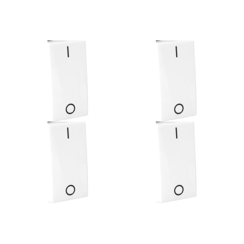 Kit C/4 - Modulo Pial Pop Branco 1 Simples Bipolar 10A Lg...