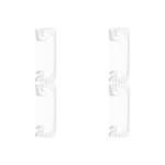 Kit C/4 - Placa Pial Pop Branca 4X2 (Cega) Lgp20