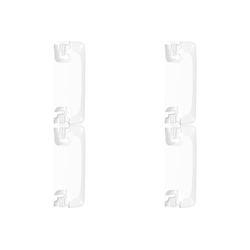 Kit C/4 - Placa Pial Pop Branca 4X2 (Cega) Lgp20