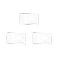 Kit C/3 - Conjunto Pial Pop 4X2 Branco Com Placa (1Furo) ...