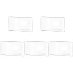 Kit C/5 - Conjunto Pial Pop 4X2 Branco Com Placa (1Furo) ...