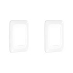 Kit C/2 - Placa Pial Pop Branca 4X2(3Modulo Horizontal) L...