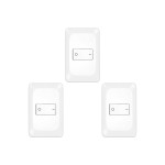 Kit C/3 - Conjunto Pial Pop 4X2 Branco Com Placa (1Bipola...