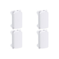 Kit C/4 - Modulo Pial Pop Branco 1 Cego Lg000