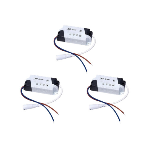 Kit C/3 - Driver Reator Fonte para Led Com Conector 36W A...