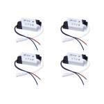 Kit C/4 - Driver Reator Fonte para Led Com Conector 36W A...